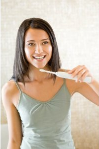 healthy white electric toothbrush