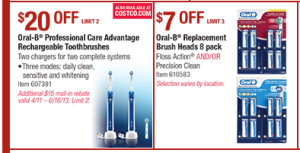 oral b professional care coupon