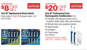 Save $20 off Oral B Professional Care Electric Toothbrush – October ...