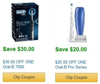 Oral B Pro Series Coupon Amazon