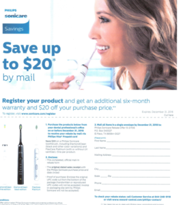 Sonicare Rebates For April | Philips Sonicare Coupons